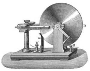 "Faraday disk generator" by Émile Alglave 